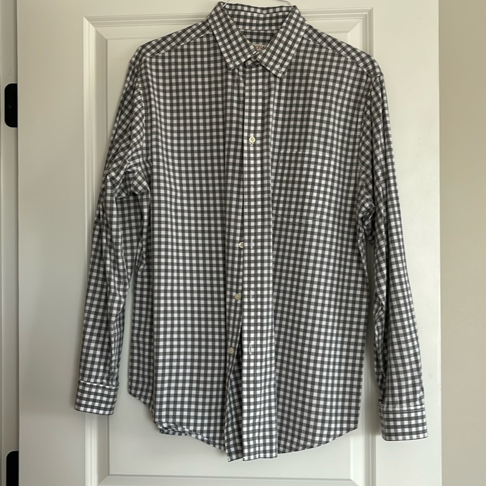 Merona Checkered Button Down